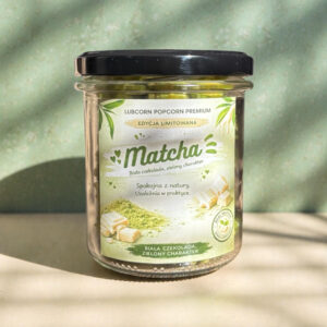 Matcha - biała czekolada, zielony charakter